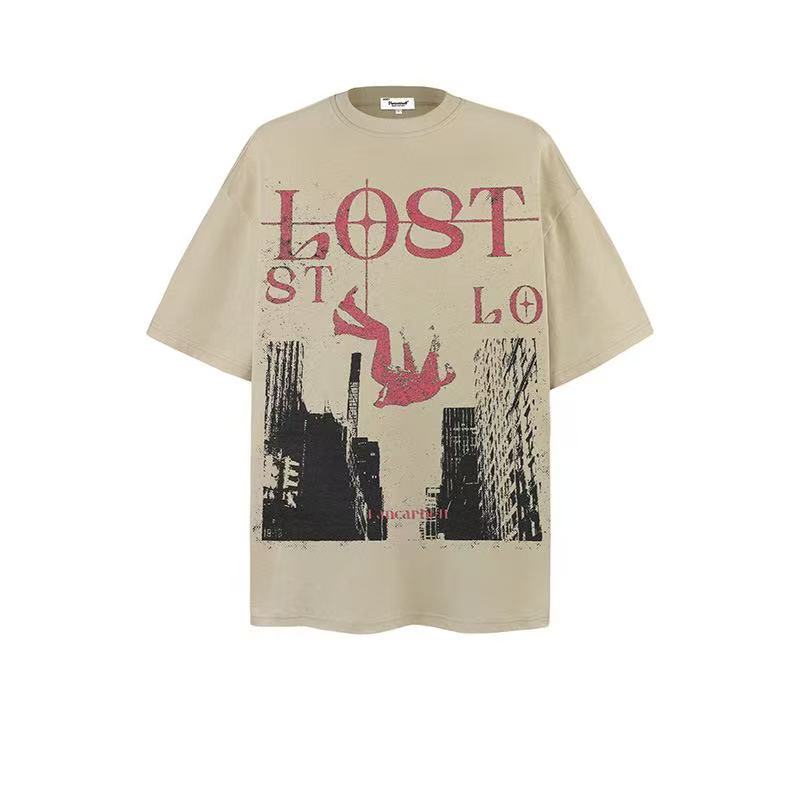 2025 New Trend Brand New Short-Sleeved T-Shirt Loser 016