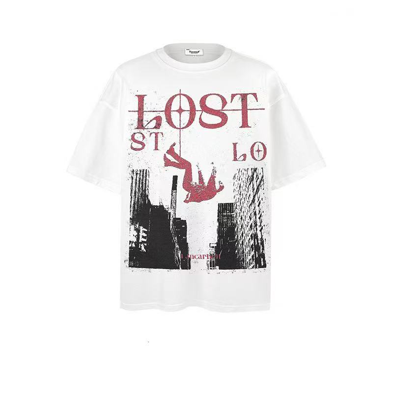 2025 New Trend Brand New Short-Sleeved T-Shirt Loser 016