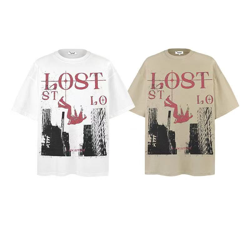 2025 New Trend Brand New Short-Sleeved T-Shirt Loser 016