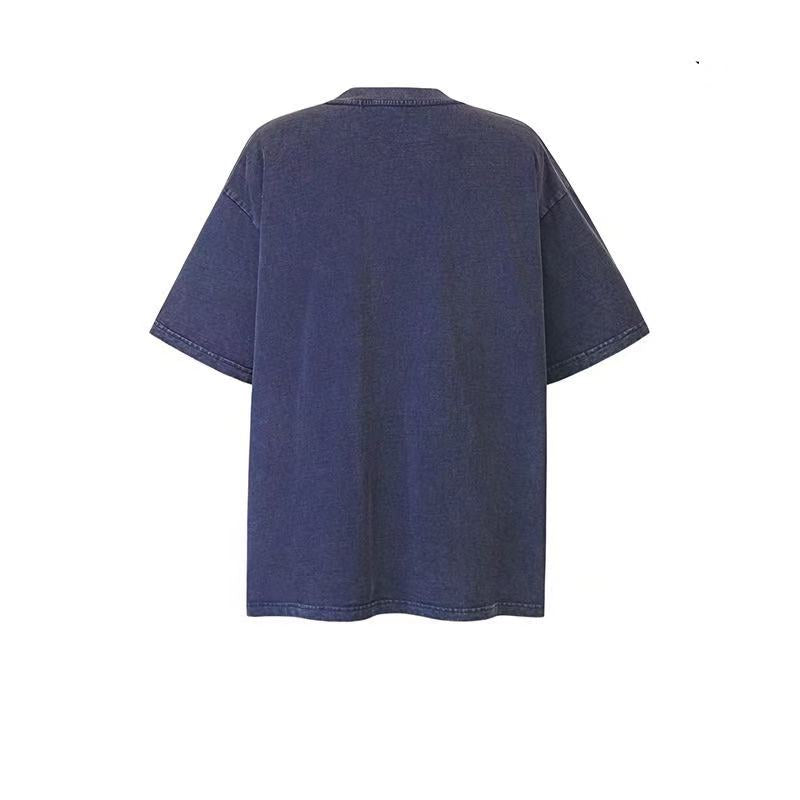 2025 New Trend Brand New Short-Sleeved T-Shirt Retro 022