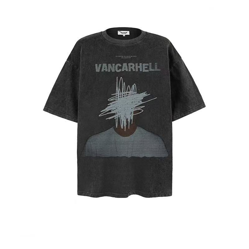 2025 New Trendy Brand New Short-Sleeved Faceless Male 025