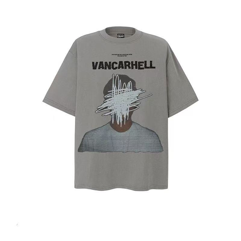 2025 New Trendy Brand New Short-Sleeved Faceless Male 025