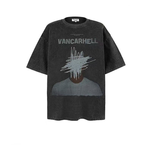 2025 New Trendy Brand New Short-Sleeved Faceless Male 025