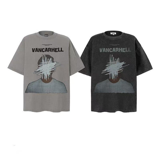 2025 New Trendy Brand New Short-Sleeved Faceless Male 025