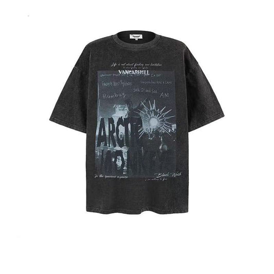 2025 New Trend Brand New Short-Sleeved T-Shirt With Print 029