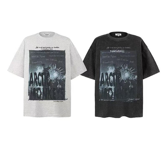 2025 New Trend Brand New Short-Sleeved T-Shirt With Print 029
